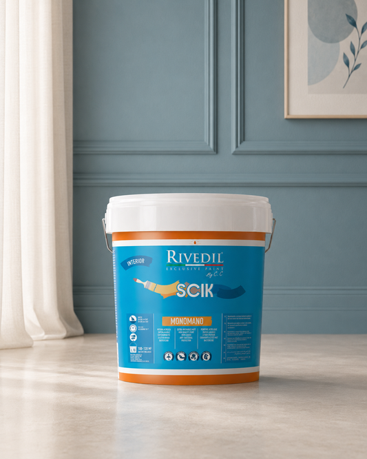 SCIK MONOMANO - Pittura acrilica opaca SUPER-LAVABILE per INTERNI
