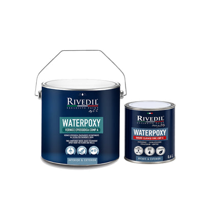 WATERPOXY PIASTRELLE – Pittura Epossidica Bicomponente per INTERNI ed ESTERNI